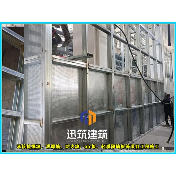 即墨防火抗爆墙 耐火4h 抗爆压力值3mpa